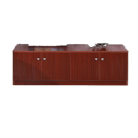 简约办公桌边柜