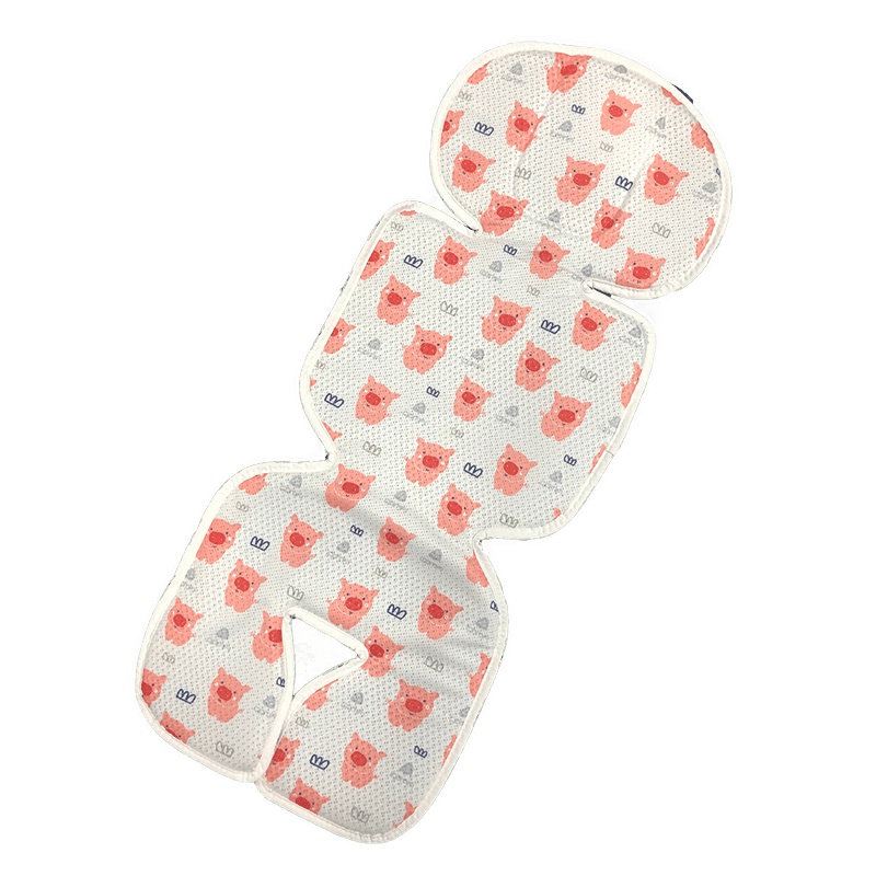 香港COMFi婴儿推车垫推车配件凉席冷暖双面通用干爽舒适四季冬夏加厚透气新生水洗快干折叠3D立体纤维防敏洁净