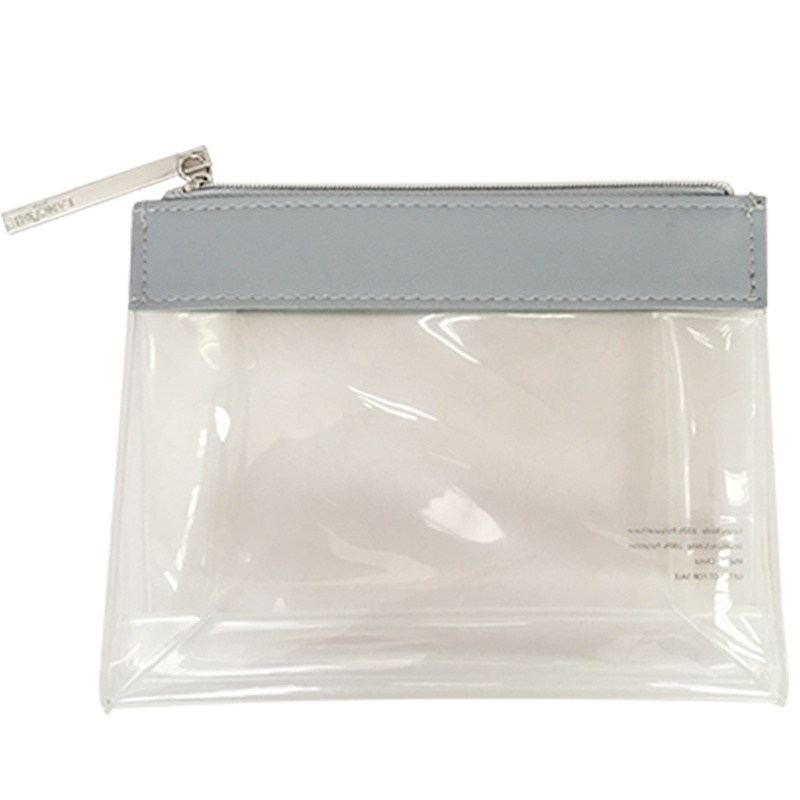 LANCOME 兰蔻 灰边透明收纳包