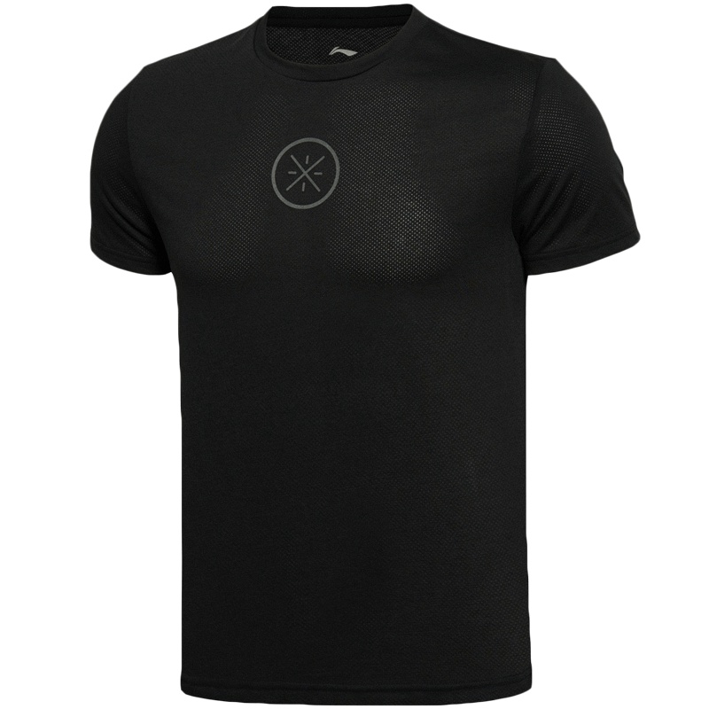 李宁短袖T恤男士韦德系列休闲上衣短装夏季运动服ATSL055