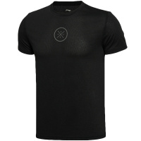 李宁短袖T恤男士韦德系列休闲上衣短装夏季运动服ATSL055