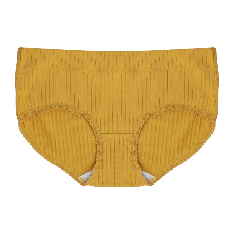 【4条装】迪奥 内裤女士舒适透气柔软亲肤吸湿排汗无勒痕学生内裤花边