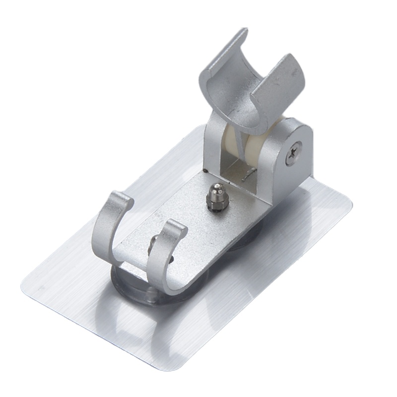 淋浴花洒置物架CIAA淋雨浴室洗澡免打孔升降杆沐浴托盘卫生间收纳篮子 免打孔挂钩座