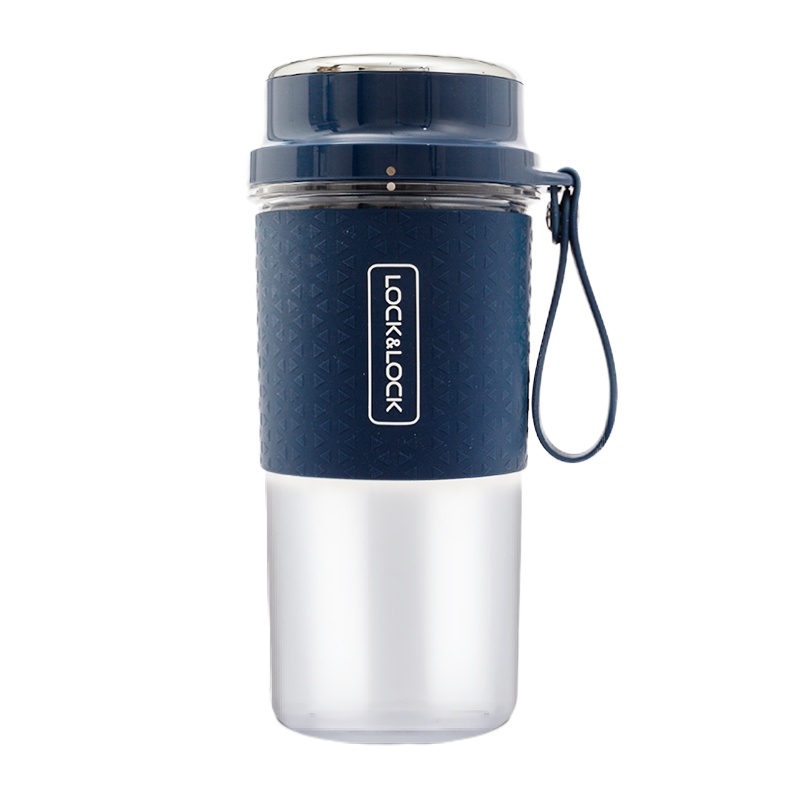 乐扣乐扣（LOCK&LOCK）迷你榨汁机搅拌机 便携式榨汁杯果汁杯 EJJ322BLU 蓝色 300ml