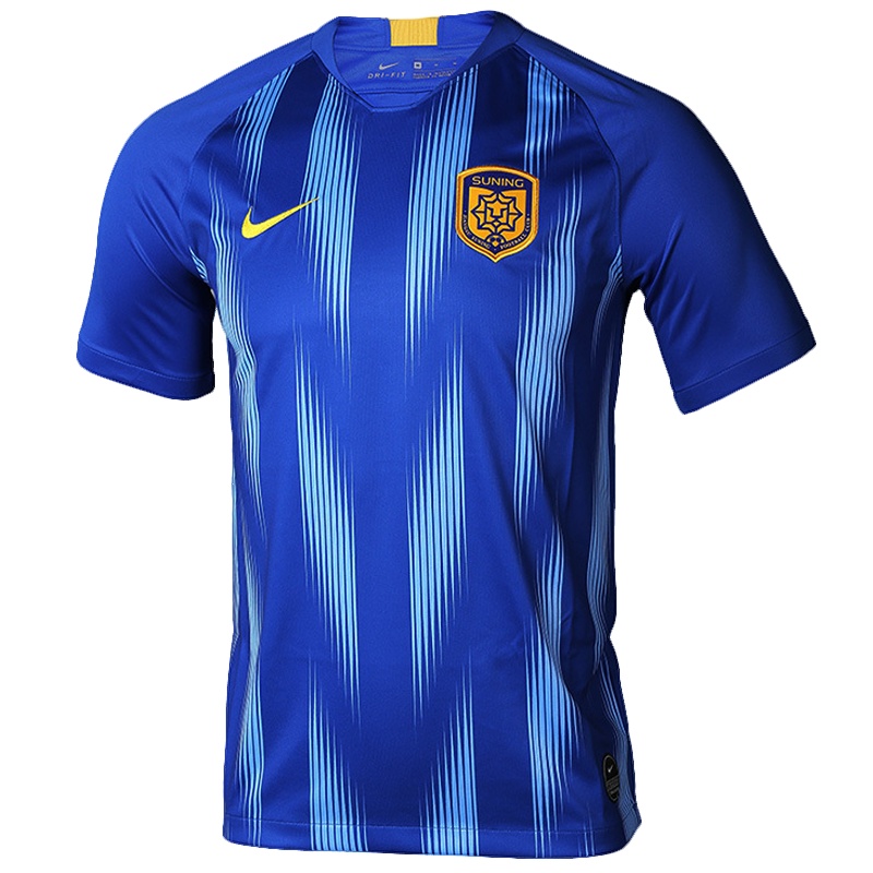 苏宁官方 耐克(NIKE)正品 中超 江苏苏宁足球俱乐部主场球迷服 球服球衣透气 速干 AR4698-480