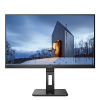AOC显示器 27英寸全高清 IPS窄边框 升降旋转 TUV爱眼低蓝光不闪办公电脑显示屏幕 27P2U
