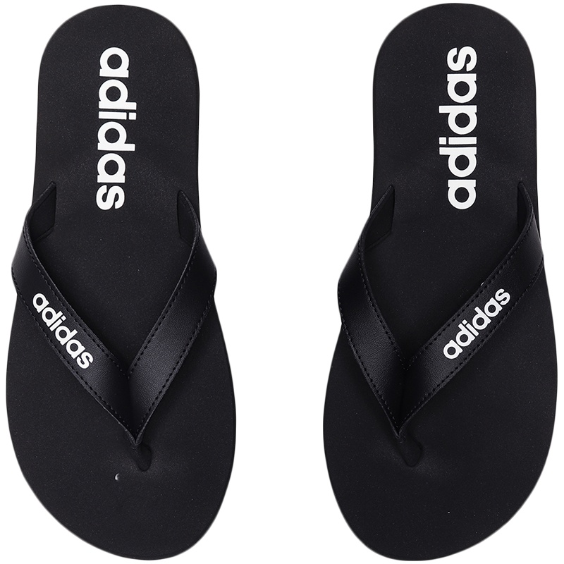 阿迪达斯男鞋拖鞋户外游泳沙滩凉鞋一字拖运动鞋EG2042