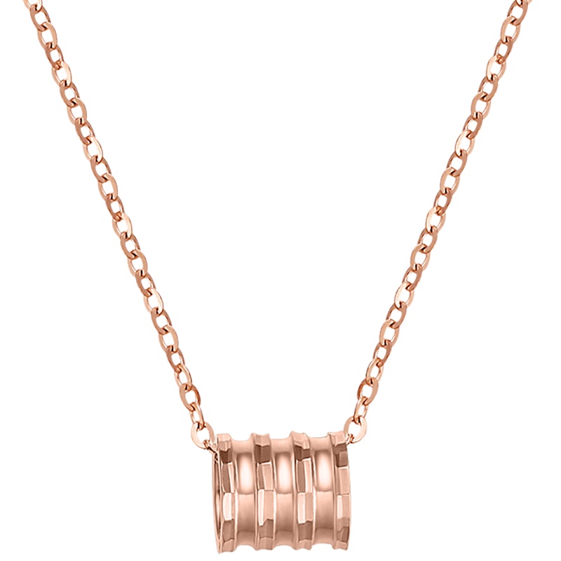 金一18K金 小蛮腰A款女士K金 项链套链 (定价)CEC014 AU750