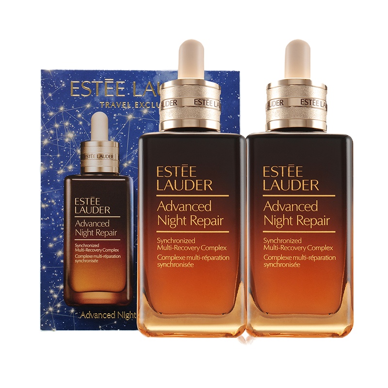 Estee Lauder 雅诗兰黛 小棕瓶 ANR特润修护肌透精华露 100mlx2