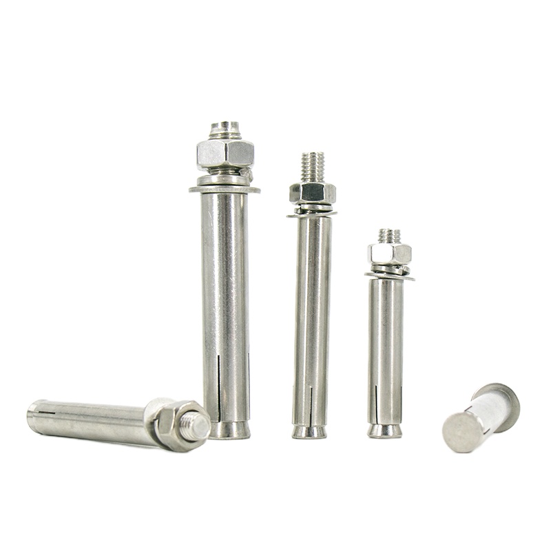 冰禹 BY-302 304不锈钢 膨胀螺丝M12膨胀螺栓(无缝) M12*110(20个/包) 单位:包