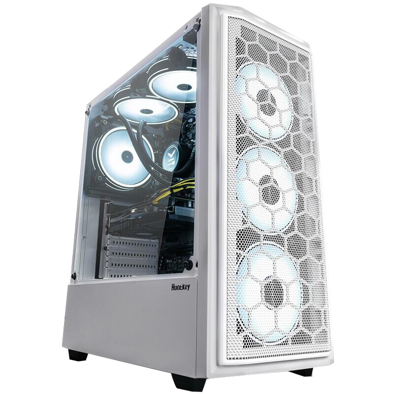 攀升 R5 3600/RTX3060 12G/500GB/组装机 电脑主机 台式主机 吃鸡游戏游戏主机台式电脑