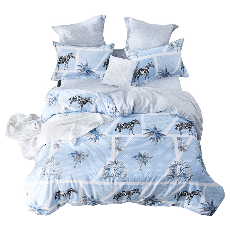 南方寝饰四件套全棉纯棉简约床品被套床单学生宿舍三件套床上用品