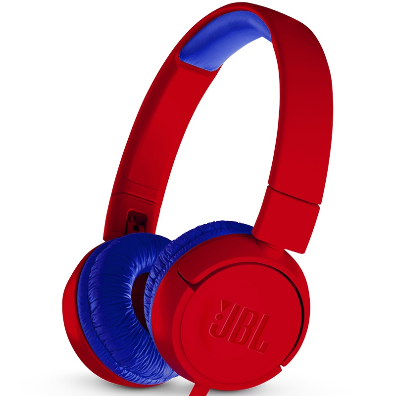JBL 头戴式学生耳机(有线版) 红色