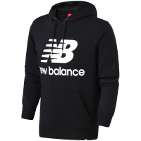 【自营】New Balance/NB男装卫衣新款连帽针织细绒休闲运动服AMT91547