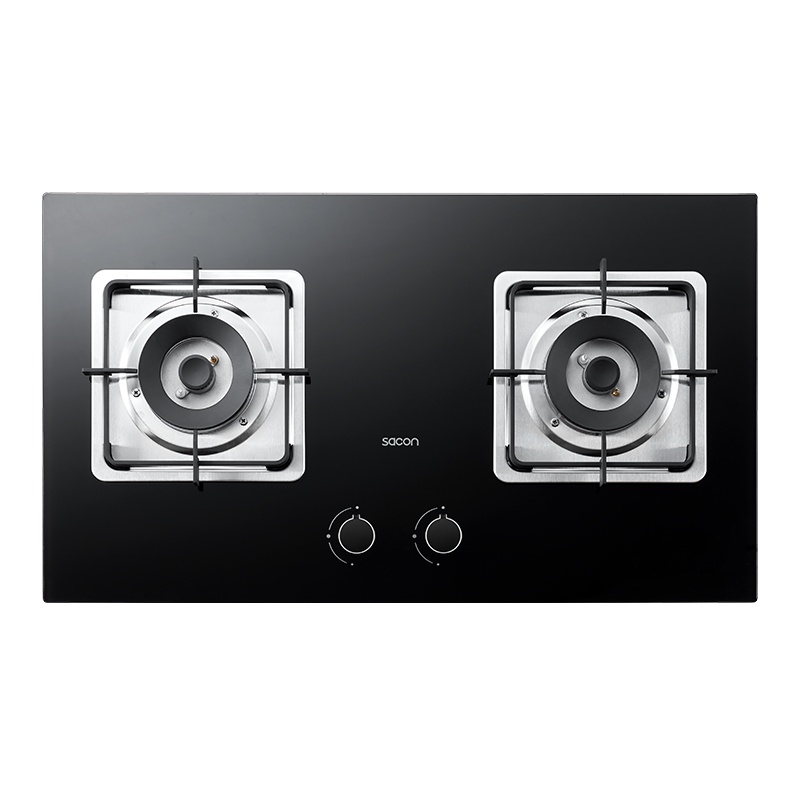 帅康(sacon)71B燃气灶嵌入式双眼灶4.8kW大火力钢化玻璃台嵌两用单灶具家用打火灶炉灶煤气炉双灶台式煤气灶液化气