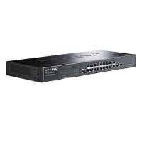 TP-LINK TL-SL3218-Combo 16口百兆二层网管核心交换机 2千兆口+2复用千兆光纤口