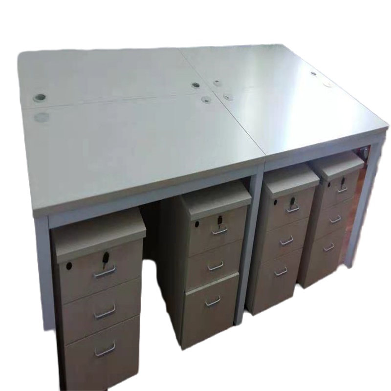 简约现代职员办公桌单人位员工电脑桌 单位:张