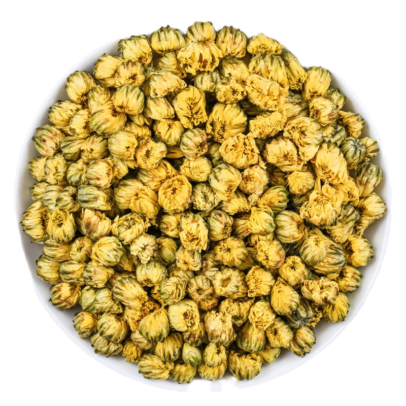 250g小菊花茶胎菊花朵贡菊桐乡白菊花蕾去花草茶小袋装