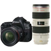 佳能(Canon) EOS 5D Mark IV（24-70F2.8 II+70-200F2.8III）双镜头套机5D4