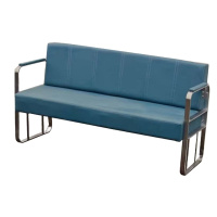 DP 英卓 等候椅 1580x580x810 黑色 超纤皮 612