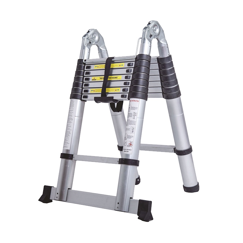 2.2+2.2米铝合金关节人字伸缩梯 XTL750 加厚竹节梯铝梯 (1个起订)