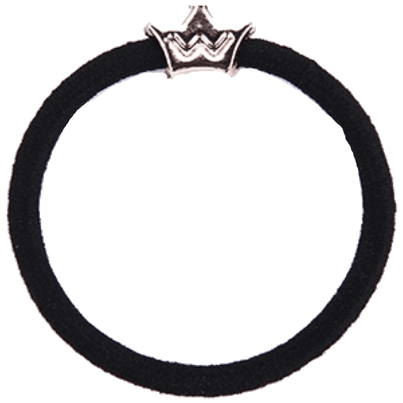 家柏饰(CORATED)头饰饰头绳扎头圈短皮套电话圈小绳橡皮筋