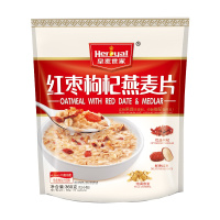 皇麦世家 红枣枸杞麦片360g(12包)燕麦谷物冲调速溶 营养早餐袋装下午茶