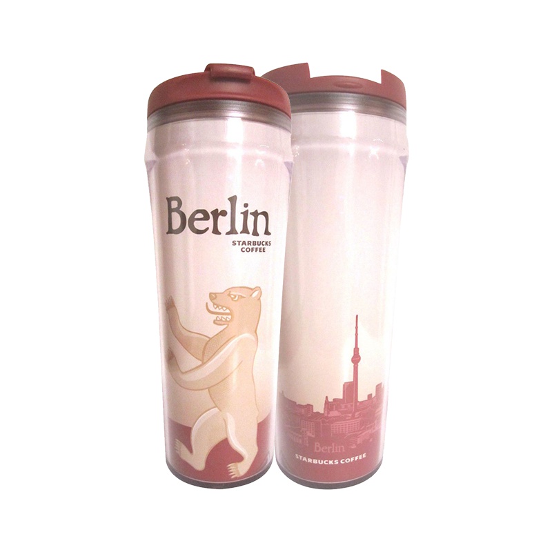 [柏林纪念版]星巴克(Starbucks)Berlin柏林城市主题水杯 355ml 星巴克杯子 水杯杯具德国进口