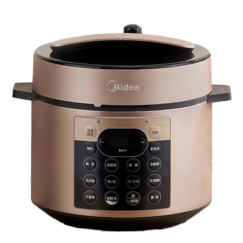 美的(Midea)电压力锅 双胆智能 精控火候 提鲜祛腥 70Kpa快煮 透芯锁鲜蒸 YL60Q3-451 电高压锅 4