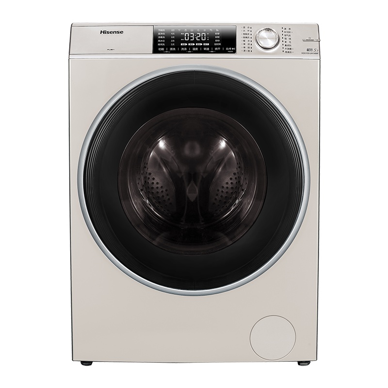 海信洗衣机XQG100-UH1406F卡其金