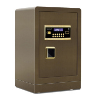 榭邦 品质保险柜办公柜文件柜 保险柜 密码柜家用保险箱80cm保险柜 古铜色指纹