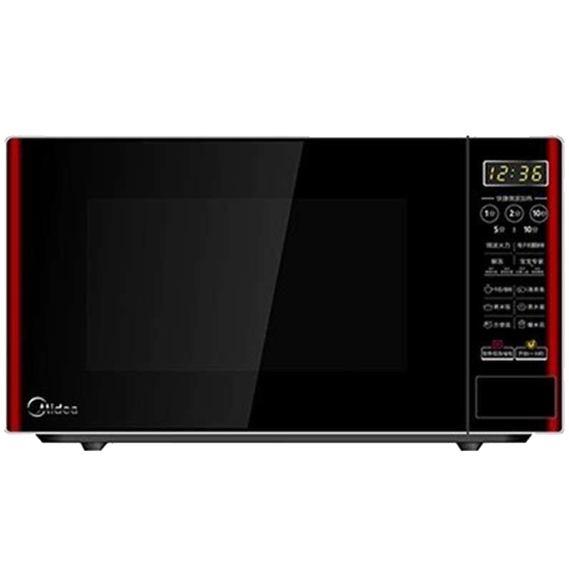 Midea/美的 EM7KCG4-NR微波炉家用智能按门式多功能20L微波炉