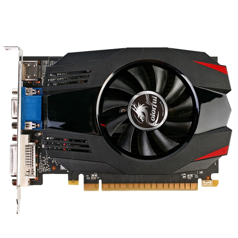 七彩虹(Colorful) GT730K 2G 显存游戏显卡 2GD5黄金版