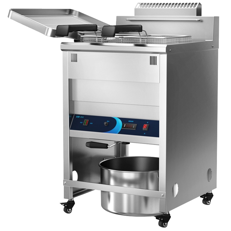 东贝好乐商用电炸炉EF-23L电炸锅立式大容量炸鸡油条机油炸机设备