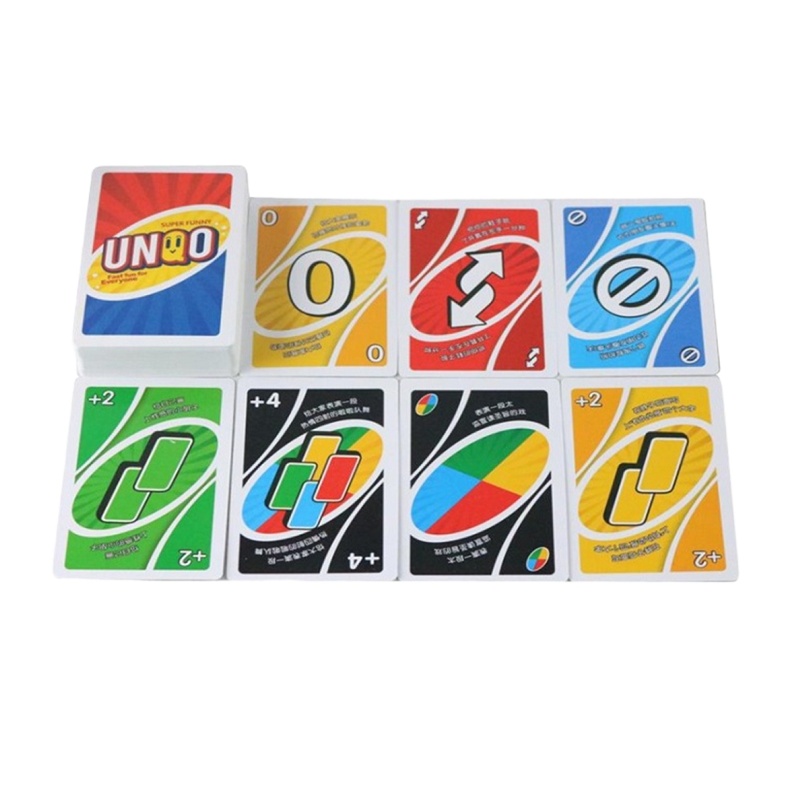 UNO纸牌 防水优诺成人休闲桌面游戏