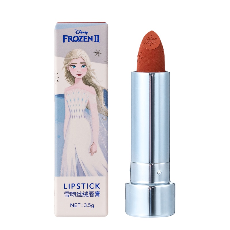 名创优品(miniso) 冰雪奇缘2系列雪吻丝绒唇膏(01全新姿态)