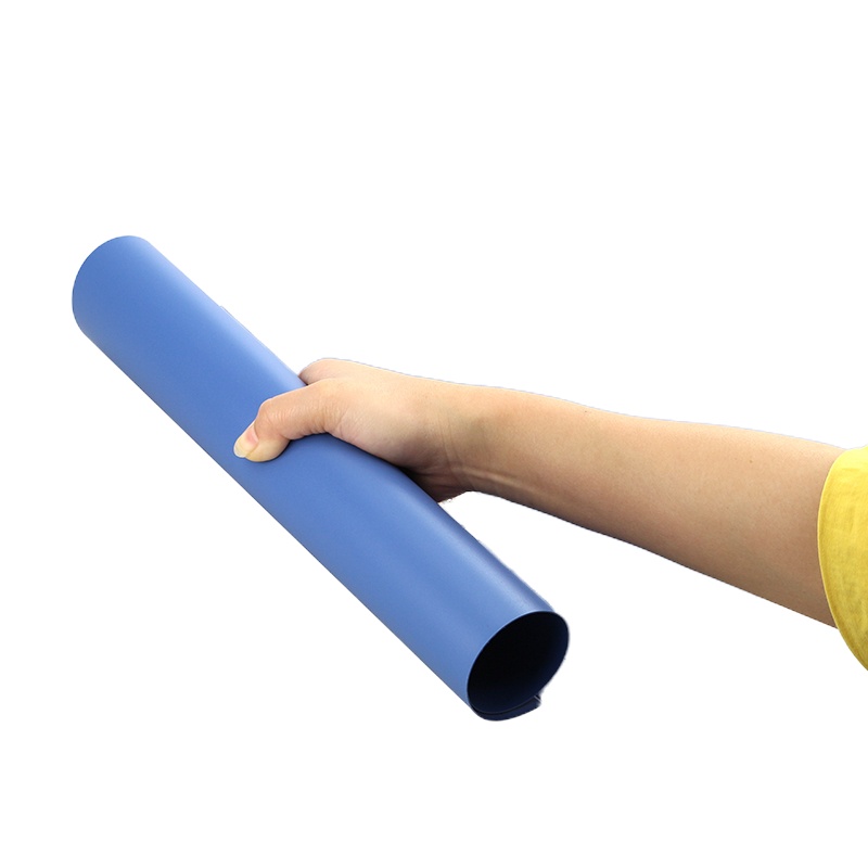 企购优品A4蓝色单双强力夹文件夹 金属按压弹簧夹子 活页档案夹 资料夹 试卷夹 双强力夹 1个