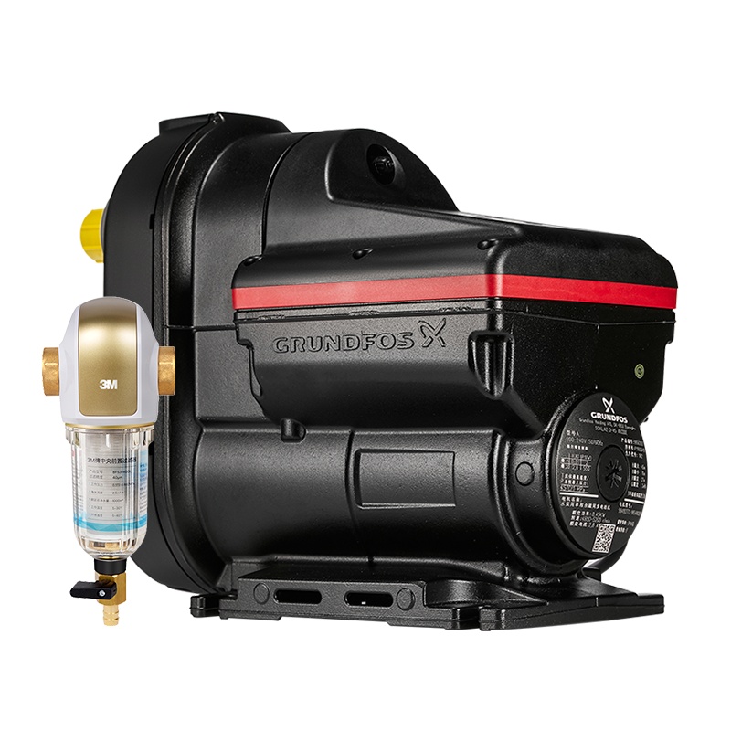 [原装进口]丹麦格兰富水泵家用智能变频静音增压泵加压泵SCALA2+[德国进口]3M中央前置过滤器BFS3-40GL