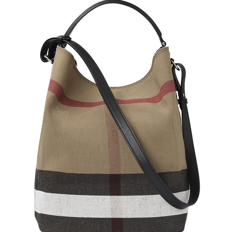 BURBERRY 经典格纹 水桶包3945726