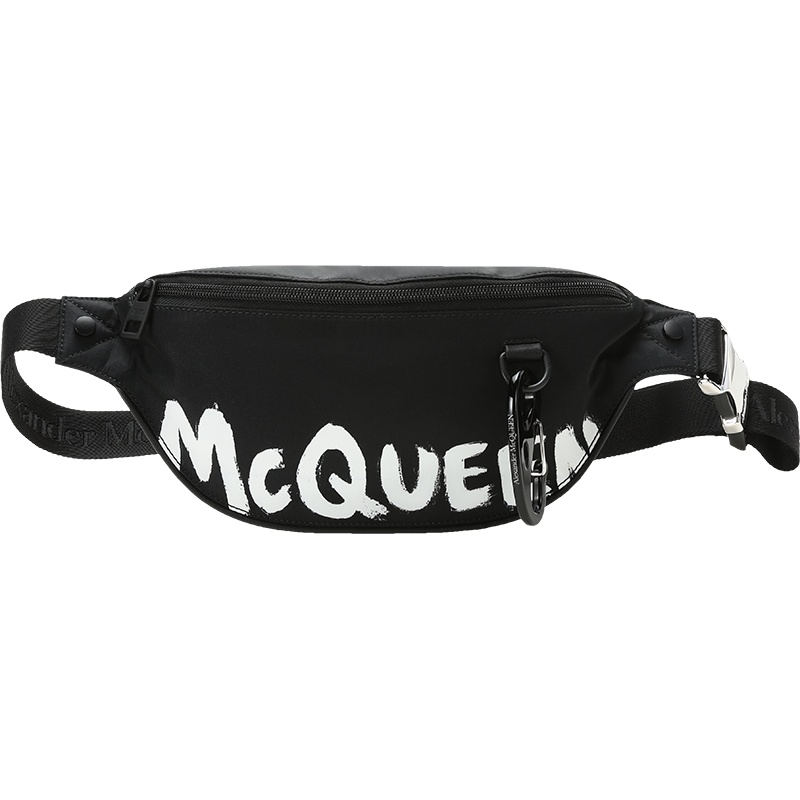 亚历山大·麦昆 ALEXANDER MCQUEEN 男士 织物Harness胸包斜挎包腰包 627254 HWC1K