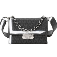 MICHAEL KORS 迈克科尔斯 MKLOGO斜挎包 单肩包32S0S0EC0B 银扣