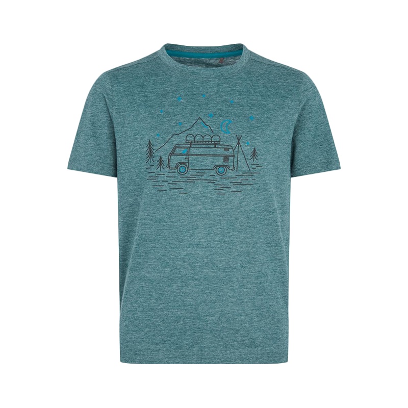 McKINLEY 源自欧洲 2020新款 Zorra jrs 男童运动休闲短袖T恤 308674-903911