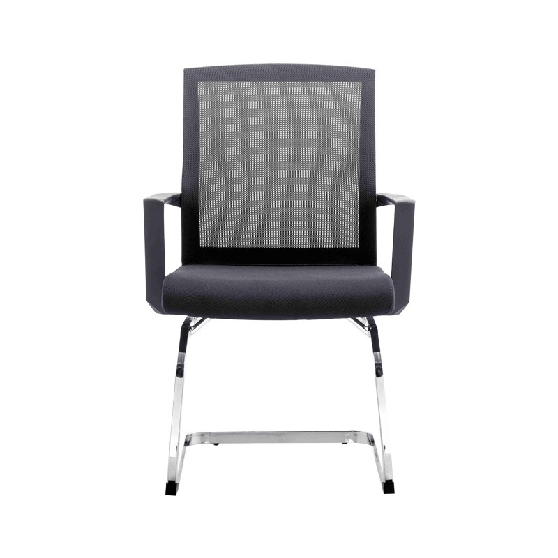匡大 办公椅网布弓形会议椅灰色KDBN-6033D2