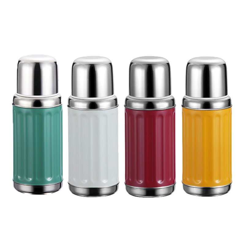 AKS复古(350ml)潮流不锈钢保温杯男女士高档便携简约ins创意保冷水杯