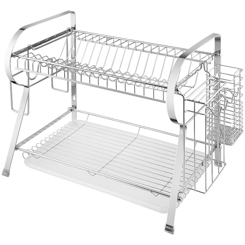 炊大皇(COOKER KING) 厨具架 LSJ40A 多功能沥水架 优质加厚不锈钢 多功能收纳架