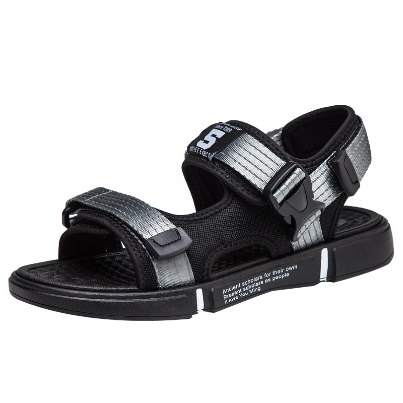 哈苏2020夏新款时尚休闲青年学生凉鞋魔术贴运动沙滩鞋 HS6008B