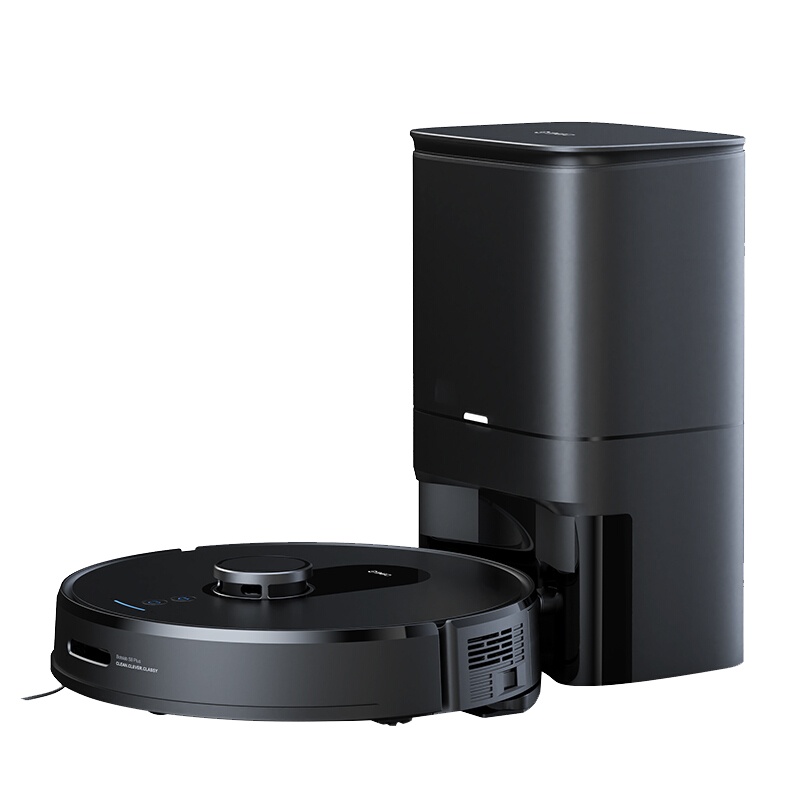 360扫地机器人S8 Plus 3D避障激光导航家用无线智能语音自动吸尘器扫拖一体机[自动集尘款]