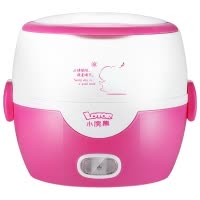 小浣熊电热饭盒保温可插电加热蒸饭菜热饭神器锅带上班族便携1人2