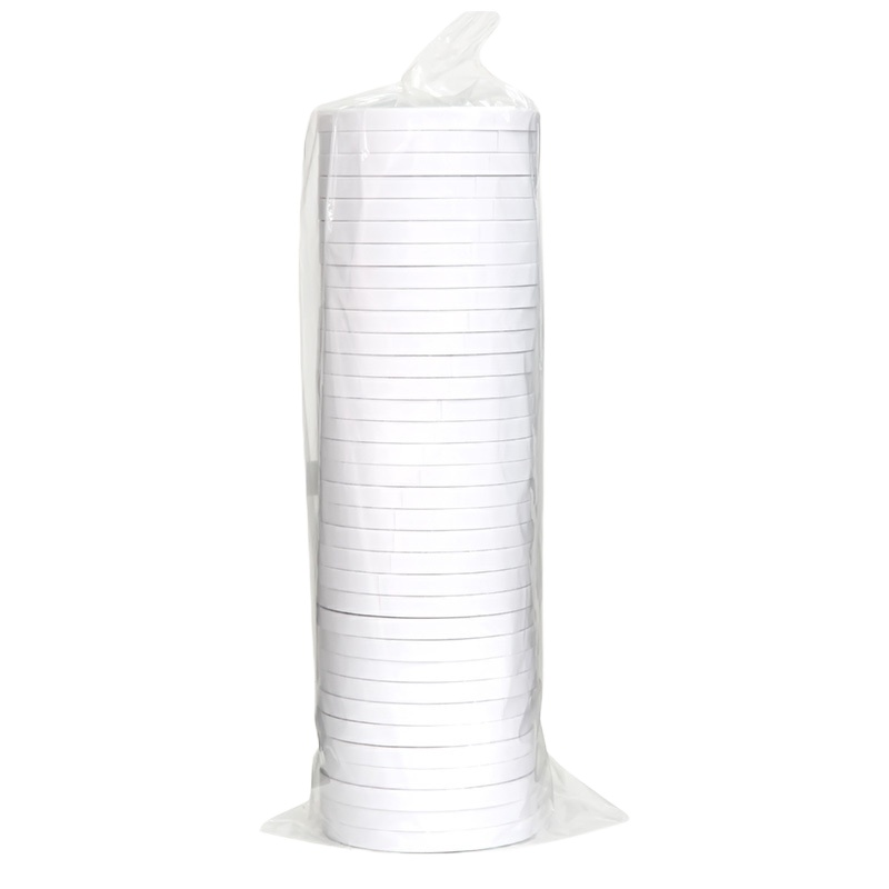 得力(deli) 30400棉纸双面胶带9mm*10y*80um白色 32卷/袋