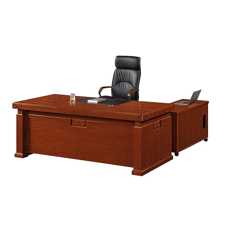 慧采云 老板桌班台油漆总裁桌经理主管桌办公桌2.2m